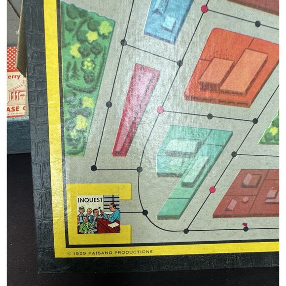 1959 Board game Perry Mason Game - Case of the Missing Suspect Nice! - Picture 13 of 13